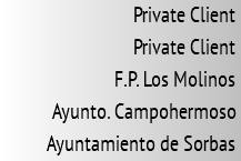 Private Client Private Client F.P. Los Molinos Ayunto. Campohermoso Ayuntamiento de Sorbas